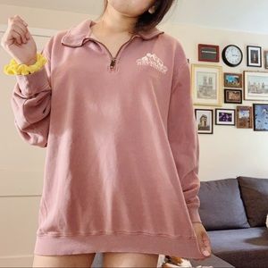 Rocky Mountains Quarter Zip Hoodie